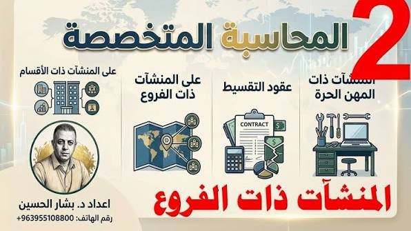محاسبة منشآت متخصصة 2